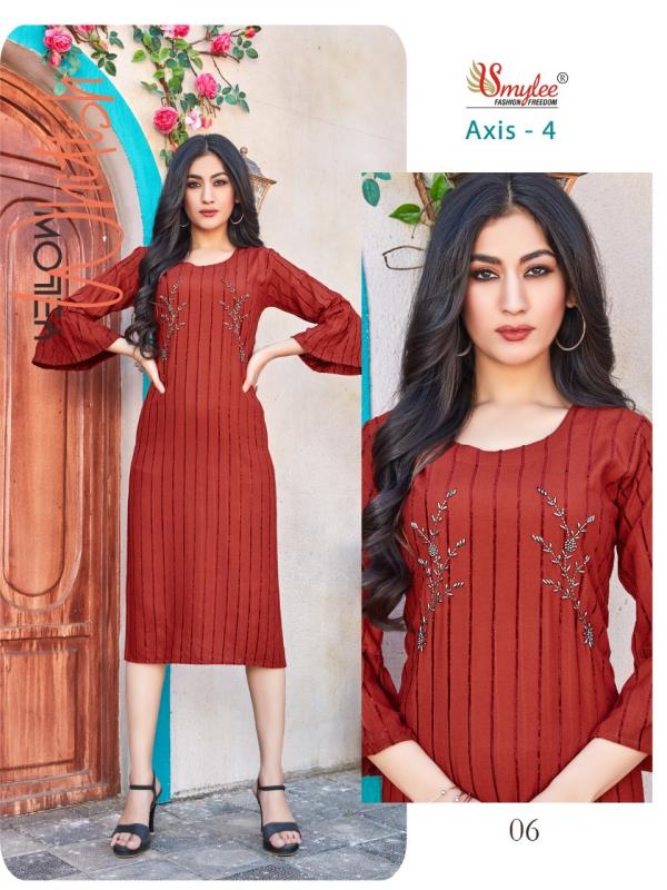 Smylee Axis 4 Designer Festive Wear Kurti 